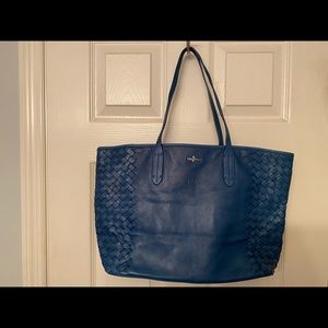 Cole Haan Woven Leather tote